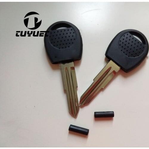 Left Blade Replacement Case For Chevrolet Aveo Transponder Key Shell Car Key Blanks
