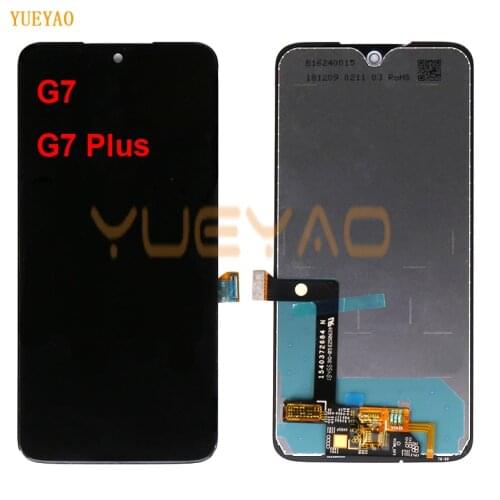 LCD For Moto G7 XT1962 LCD Screen Display Touch Digitizer Screen Glass Replacement For Motorola G7 Plus Display g 7 LCD