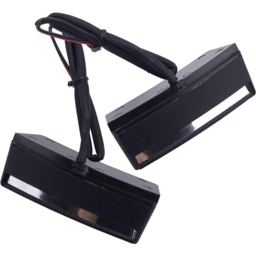 1 Pair Motorcycle Front Left & Right Turn Signal LED Side Mirror Light Fit for Honda Goldwing GL1800 Accessories