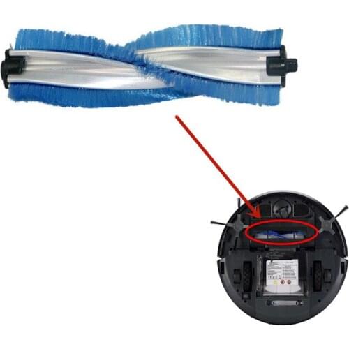1 piece Robot Vacuum Cleaner Main Roll Brush for cleanmate QQ6 Robotic Vacuum Cleaner Pats Accessories Replacement Main Brushes