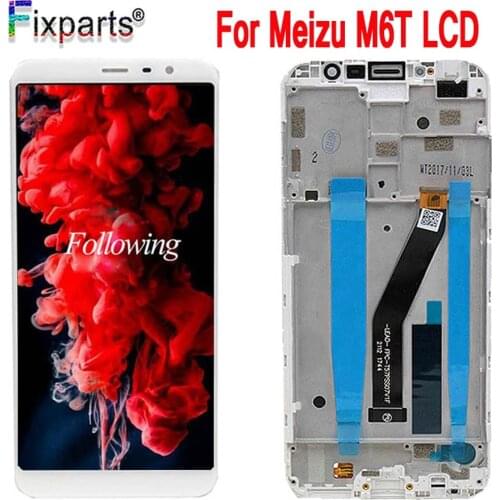 100% Tested For Meizu Meilan 6T LCD Display Touch Screen Digitizer Assembly Screen Replacement For MEIZU M6T LCD