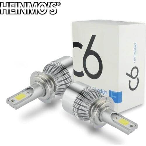 2*72W 7600LM COB H8 H9 H11 led headlights H7 9005 HB3 HB4 9006 H11 H10 H1 H3 880 LED headlight bulbs headlamp LED Car headlight