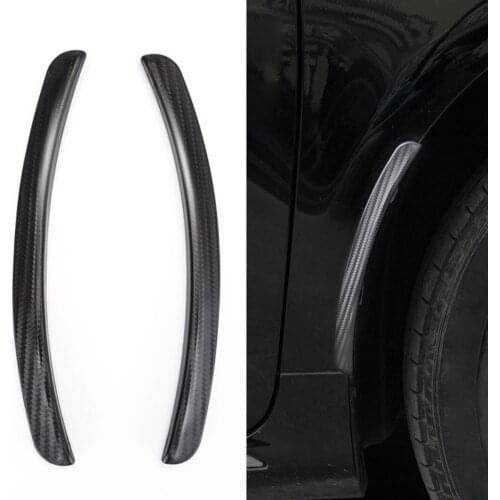 2Pcs Universal Car Anti Collision Fender Flares Guard Strip Wheel Brow Mudguard