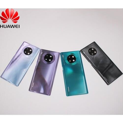 3D Glass Mobile Phone Cover For Huawei Mate 30 Pro Battery Housing Rear Case Back Replacement Part For Huawei Mate30 & Glue