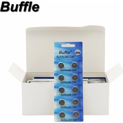 40pcs/lot AG8 Alkaline Battery G8 SR55 LR1121 SR1121W 391 CX191 Coin Button Cell Batteries