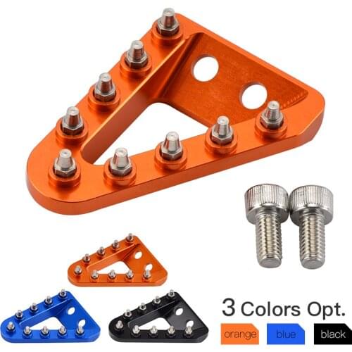 Large Wide CNC Rear Brake Pedal Step Plate Tip For KTM 125 150 200 250-500 SX/SXF/XC/XCF/EXC/EXCF/XCW/TPI/SD/6D 2017-2021 2020