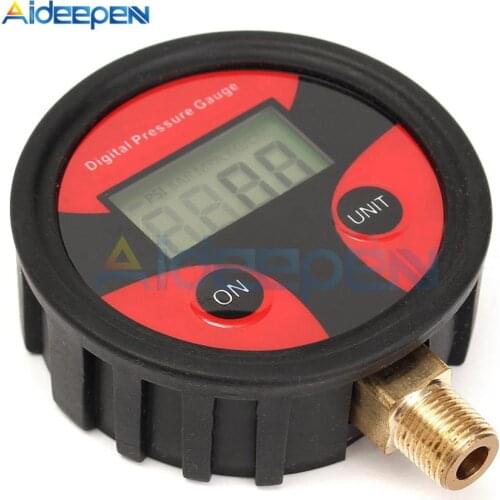 LCD Digital Tire Pressure Gauge Car Auto Motorcycle Tyre Air PSI Meter 0-200PSI Digital Tire Pressure Gauge Tool