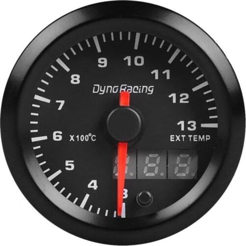 300-1300 Celsius Exhaust Gas Temp Gauge Digital LED with Stepper Motor 52mm EGT Temperature Meter for Car Accessories