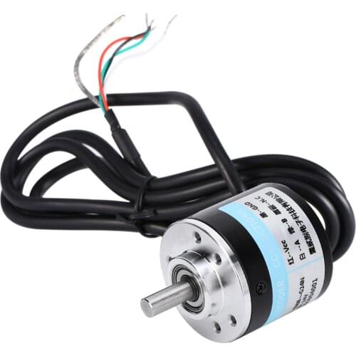 Photoelectric Proximity Sensor AB 2-Phases DEWIN 5V-24V Rectangular Quadrature Pulse Circuit 600P/R Optical Rotary Encoder