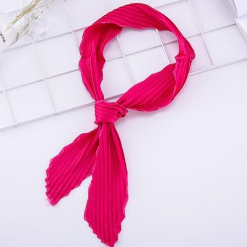 Korean version scarves small Kerchief Fashion Handle Bag Ribbon all-match Airline stewardess decoration scarf Party Gift