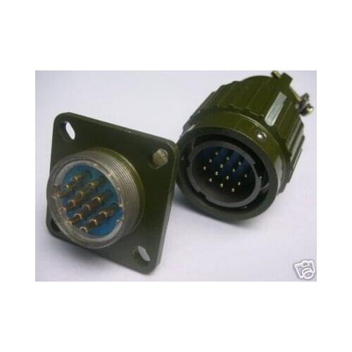 Military 14-Pin Twist M/Female Connector Plug 20sets