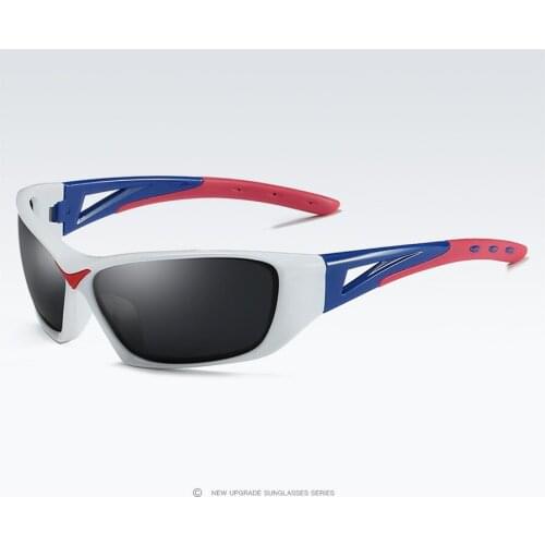 2018 new sports polarized sunglasses color film glasses sunglasses riding glasses Night vision men glasses 5273