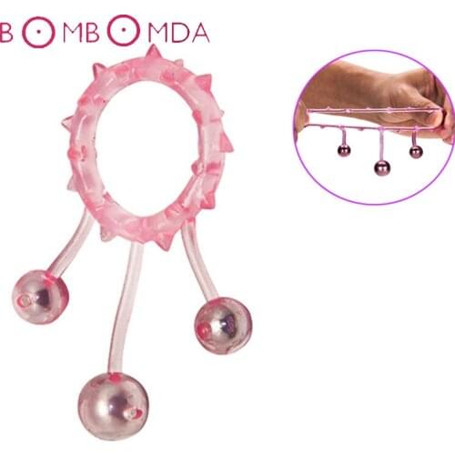 Sex Shop Male Cock Ring With Balls Massage Delay Ejaculation Penis Ring Adult Product Sex Toys For Men Cockrings Chastity Device