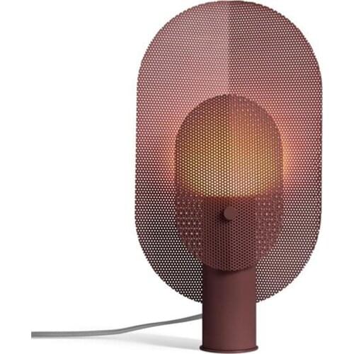 Nordic Modern Hollow Iron Net Table Lamps Living Room Hotel Bedside Bedroom Desk Light Designer Study Deco Table Lights Fixtures