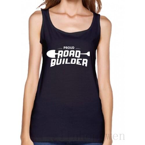 Builders Building Roads Road Builder Street Team Tank Top Funny Casual Design Tops Tees Plus Size 4xl Natural Leisure Cute Vest