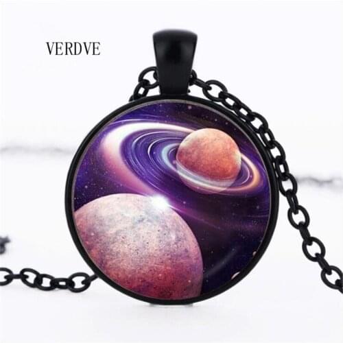 VERDVE new Spider-man Yin and Yang Tai Chi crystal glass pendants fashion jewelry necklace gift