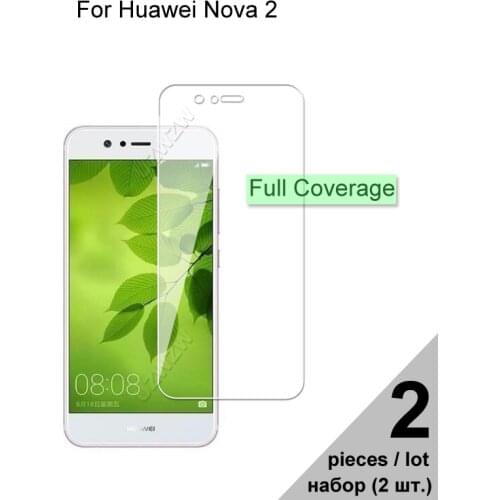 Tempered Glass For Huawei Nova 2 HD Explosion-proof Full Cover Screen Protector Protective Glass For Huawei Nova 2
