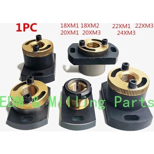 1PC CNC EDM Wire Cut Machine M18 M20 M22 M24 Thread M1 M2 M3 Copper Brass Screw Nut Copper sleeve