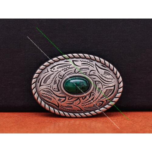 10X 35X24MM Western Cowboy Green Turquoise Bead Rope Side Leathercraft Horse Bridle Tack Belt Prairie Dust Oval Bag Conchos Set