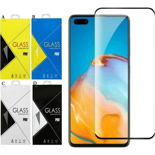 3D Curved edge glue Full Cover tempered Glass Screen protector For Huawei P40 Mate 40 30 20 Pro P30 P20 5G Nova 7 Honor 30 Pro