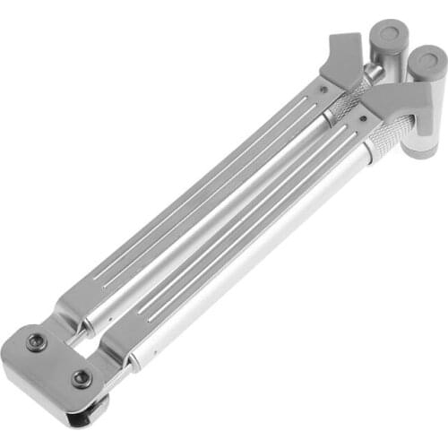 H7JF Ergonomic Laptop Cooling X-Stand Folding Portable Aluminium For Laptop 12-17 in