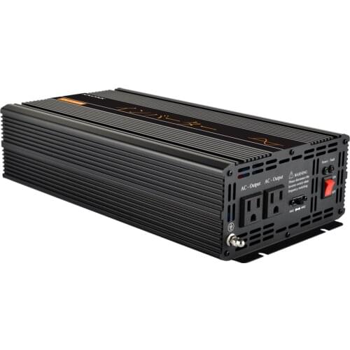 Inverter 12V 220V 110V 60Hz pure sine wave power inverters 1500w 3000w peak converters
