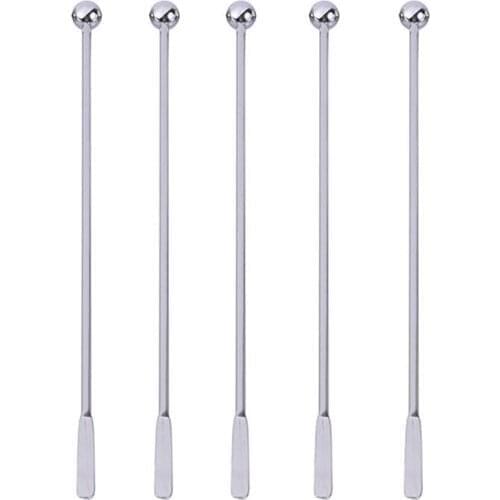 5pc/Sets Wine Glass Bar Swizzle Mixing Sticks Cocktail Drink Stirring Sticks Mixer Muddler For Restaurant Bar Party Cafe