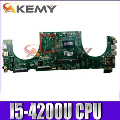 Original Laptop motherboard For DELL Vostro 5470 V5470 Core SR170 I5-4200U Mainboard CN-0FX16M 0FX16M DAJW8CMB8E1