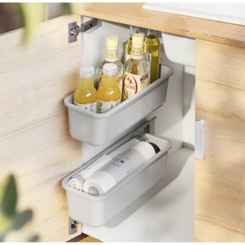 Shelf Space Saver Closet Boxes Kitchen Storage Rack Drawer Organizer Under Sink Bathroom Stand Wall-mounted Storage