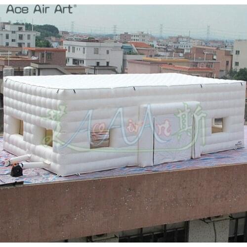 Portable Oxford Cloth Events Commercial Tents Inflatable Cube Structure Air Marquee Rectangle Tent for Party/Exhibition