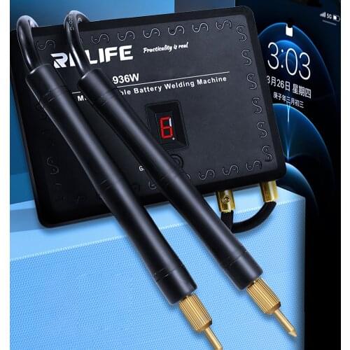 RELIFE Mini Portable Welding Machine Handheld Welding Machine 6 Output Power Adjustable Maintenance Lithium Battery Welding Tool