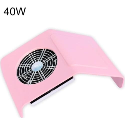 40W Powerful Nail Dust Vacuum Suction Collector Dust Filter Machine Nail Art Equipment Nail Salon Tool And 2 Dust Collecting Bag
