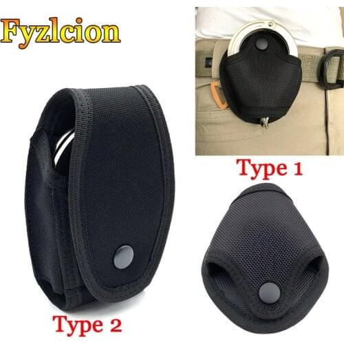 Tactical Molle Handcuff Holder Bag High Quality Nylon Quick Out Handcuffs Waist Pockets Universal Bag Waist Pockets