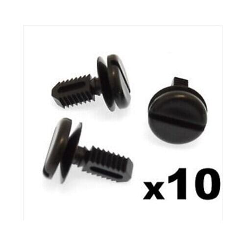10x For BMW Plastic Trim Clips Dash covers, shields, boot linings & battery covers