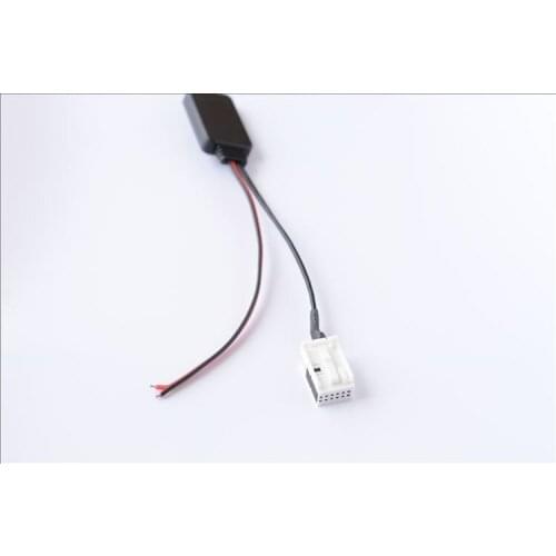 50PCS/LOTAUX 12 Pins Car Bluetooth Audio Adapter Receiver For BMW E60E63 E64E65E66E81E82E87E70E90/E91E92 Bluetooth Audio Adapter