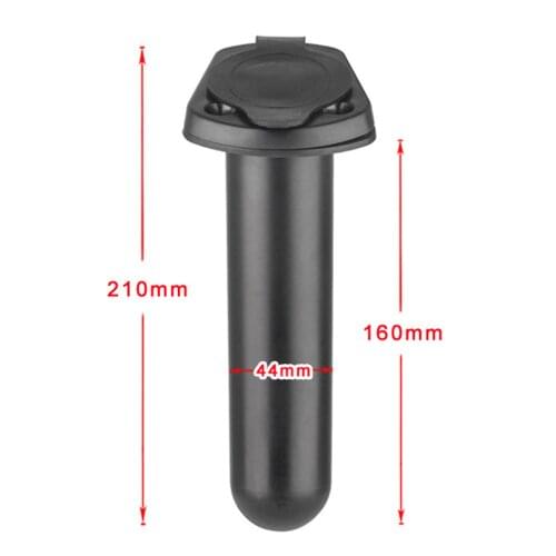 Nylon Fishing Tackle Accessory tool Fishing Rod rack Holder Tackle with Cap Cover Gasket for Kayak Boat Canoe