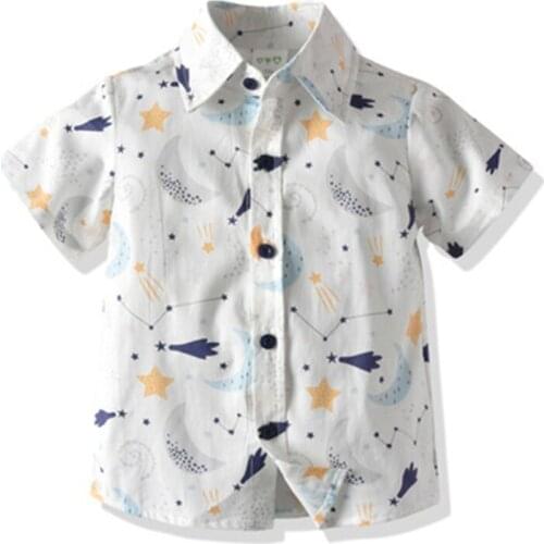 BINIDUCKLING Shirts For Boys