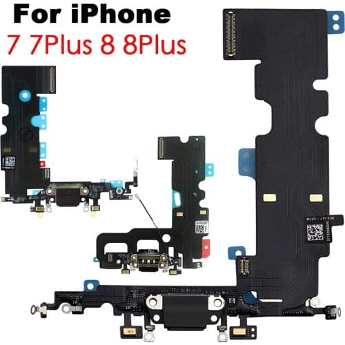 Mobile Phone Parts Repair Replace Charging Dock Port Flex Cable For iPhone 7 7Plus 8G 8 Plus