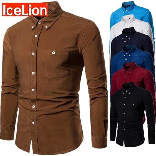 IceLion Mens Casual Shirts