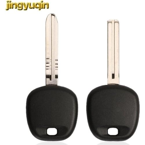 Jingyuqin 30pcs Car Key Shell Transponder For Toyota Rav4 Prado Corlla Camry Reiz Highlander Yaris Corolla TOY40/TOY43 Blade