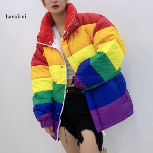 Lanxirui Oversized Women's Down Jackets