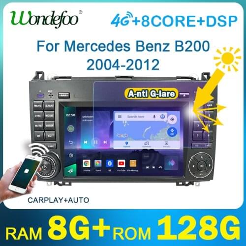 PX6 2 din android 10 car radio screen For Mercedes Benz W245 B200 2004-2012 W169 W639 Viano W906 Sprinter Volkswagen VW Crafter