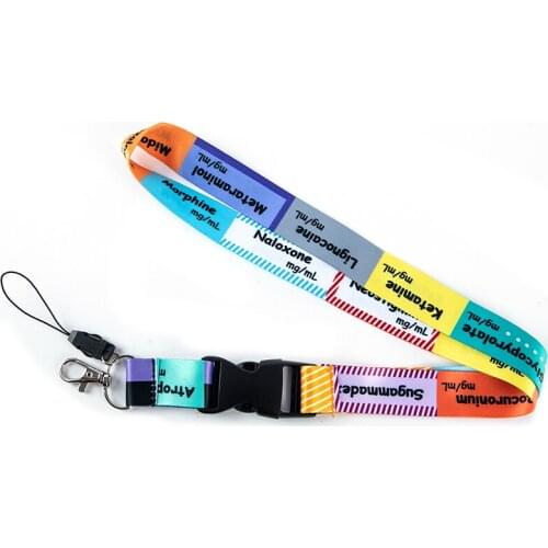 Medical Lanyard Credit Card ID Holder Bag Doctor Nurse Student Women Travel Bank Bus Business Card Cover Badge