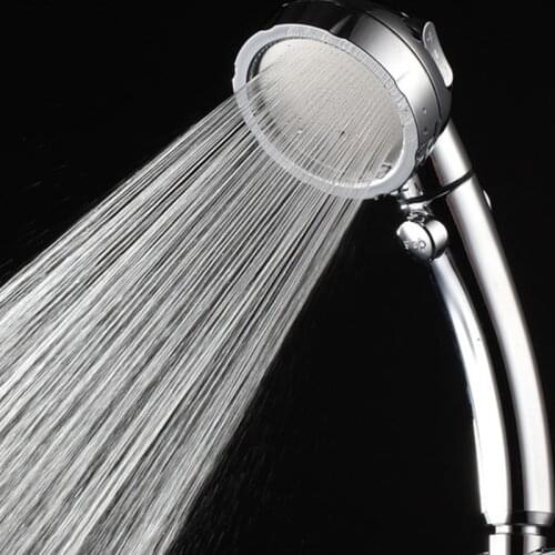 Multifunctional Shower Head Power Spray Wall Shower Head Abs Material Durable Non-toxic Removable and Easy to Install