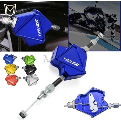 Motorcycle CNC Aluminum Stunt Clutch Lever Easy Pull Cable System For YAMAHA YZ125X YZ 125X 125 YZ125 X 2017-2018