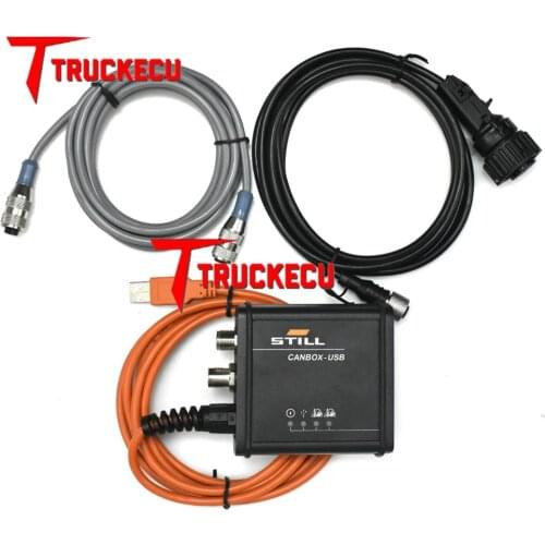 For Still forklift CANBOX USB 50983605400 interface Still forklift diagnostic tool can box with CF19 laptop