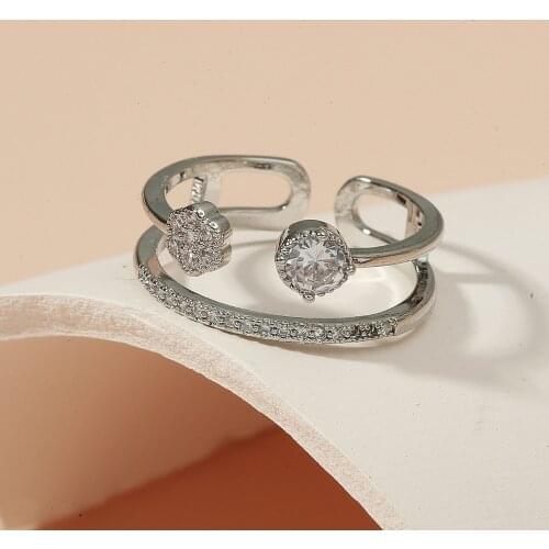 Adjustable Opening Ring Ring Specially Designed for Women Cross Butterfly Shape Ring Surprise Gift for Friends Birthday Party