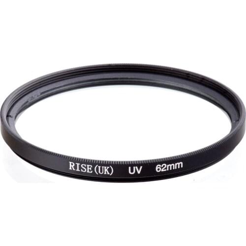 RISE(UK) 62mm UV Ultra-Violet Filter Lens protector Haze For Pentax Nikon Canon Sony