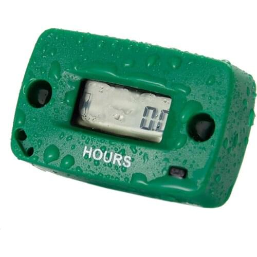 Digital Inductive Gasoline Engine Hour Meter HM018 Maintenance Reminders Counter Meter For Any Petrol Engine 2/4 Stroke
