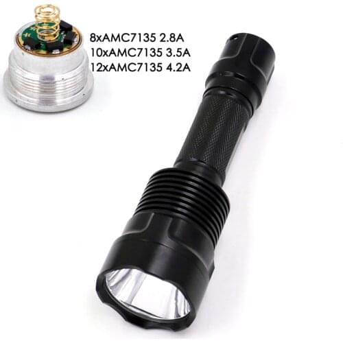 1600 Lumens Lamp CREE XPL HI V3 LED Flashlight Ultra Bright AMC7135 Torch Portable 1Mode 3Mode 5Mode Lantern For Camping Outdoor